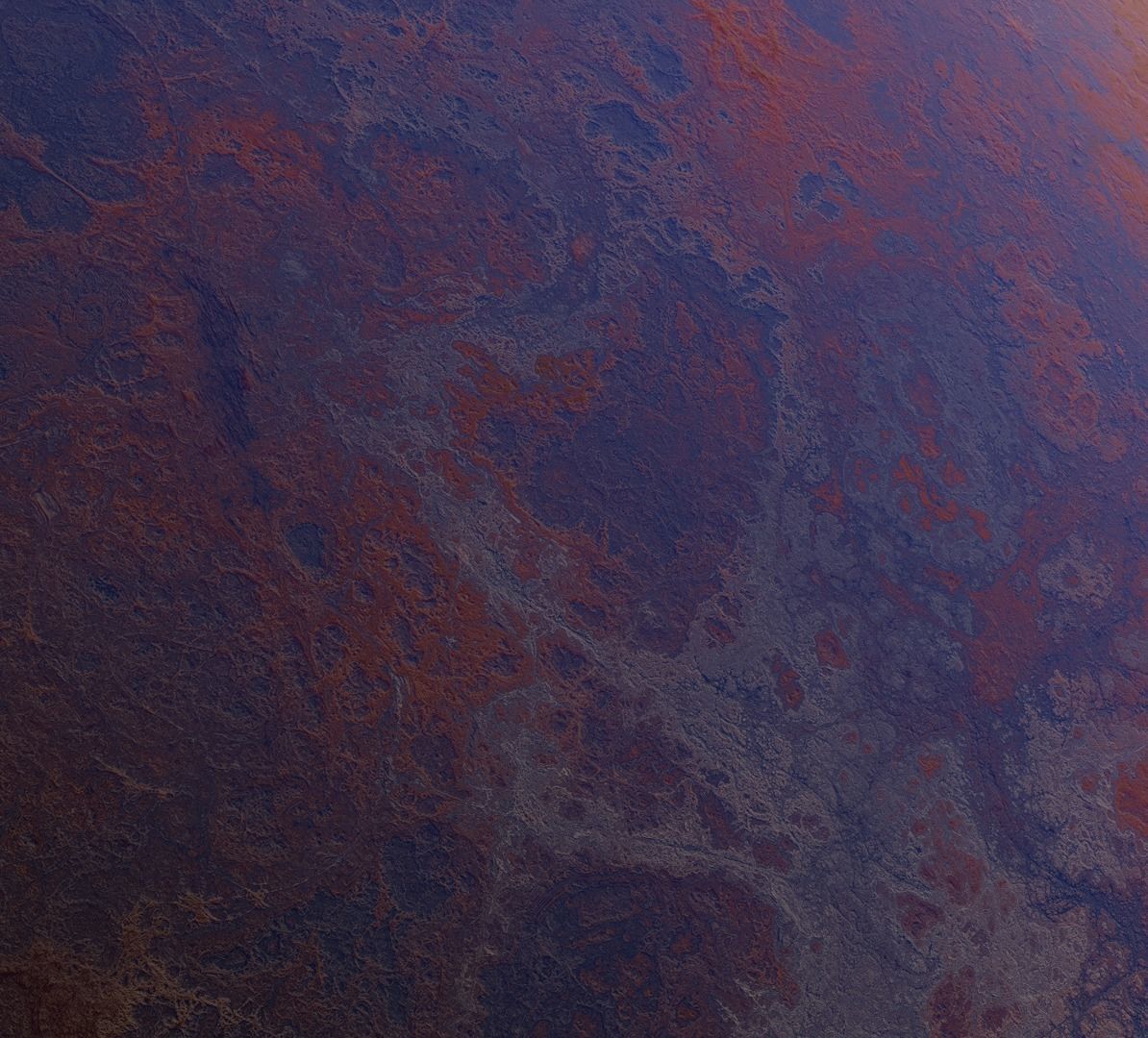 Planet Space Ready to game Low-poly 3D model_12