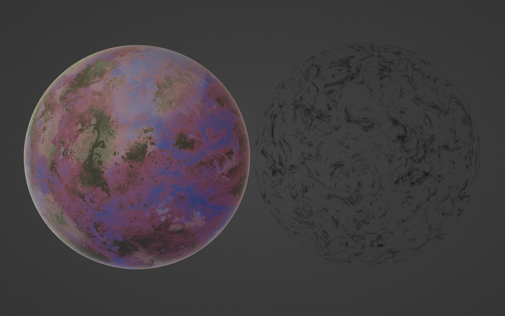 Planet Space Ready to game Low-poly 3D model_20