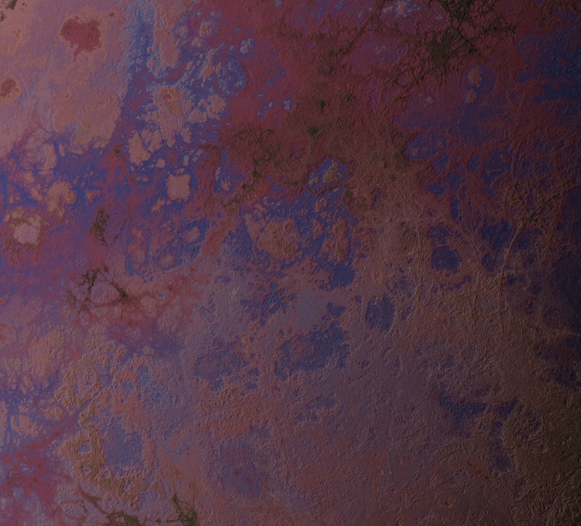 Planet Space Ready to game Low-poly 3D model_9