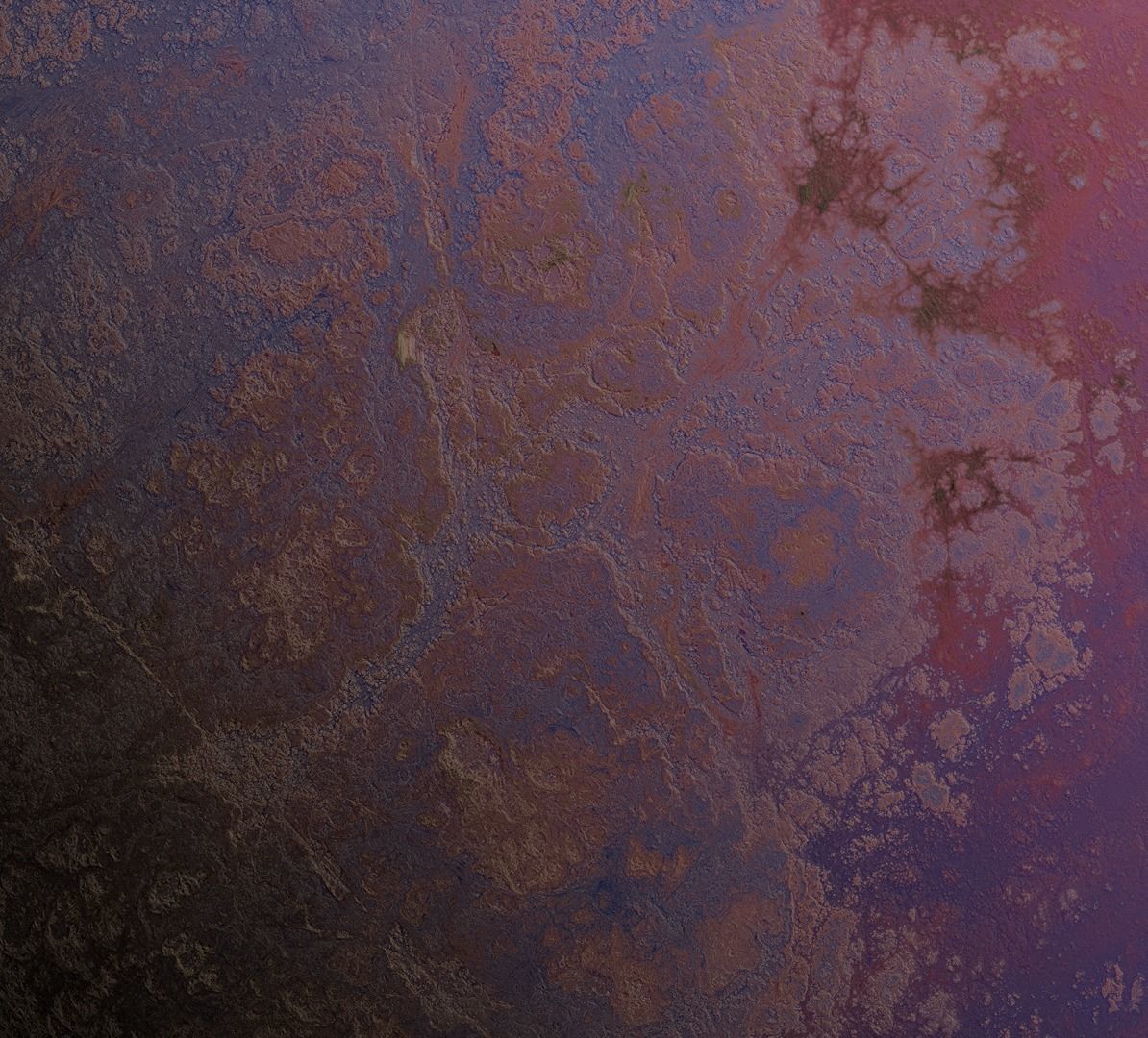 Planet Space Ready to game Low-poly 3D model_4