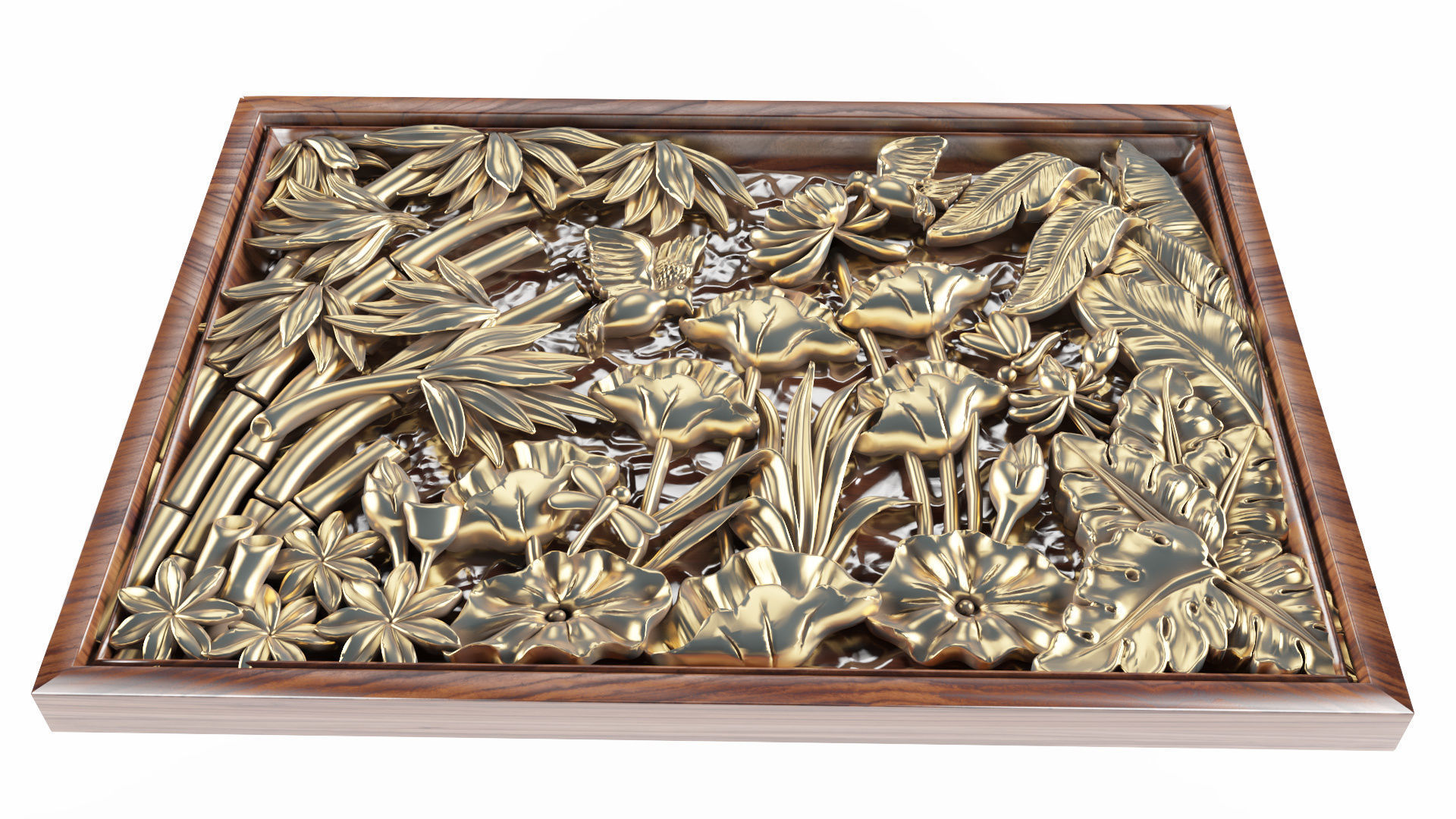 stereoscopic panel 3D model_4