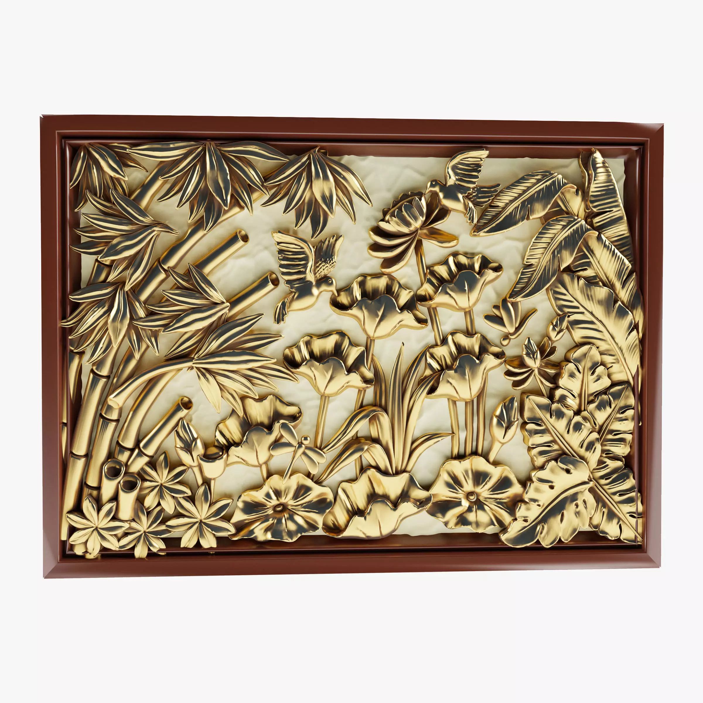 stereoscopic panel 3D model_0