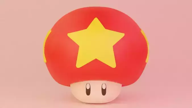 Life Mushroom Mario