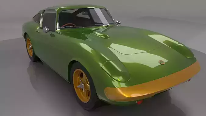 Lotus Elan 1964 Shapecraft High Poly