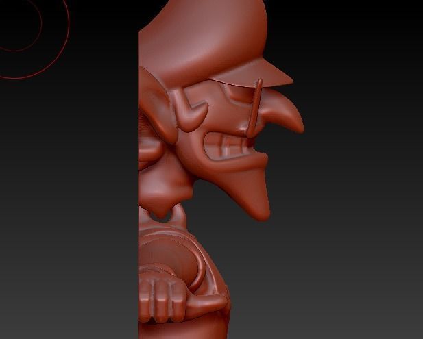 WALUIGI FLEXI 3D print model_6