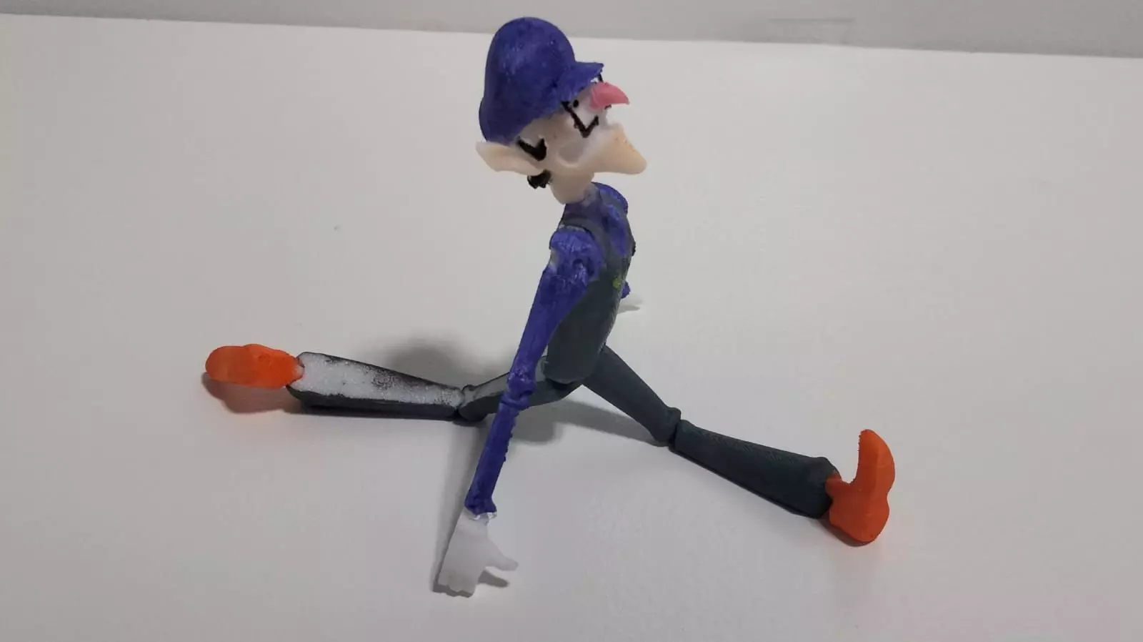 WALUIGI FLEXI 3D print model_0