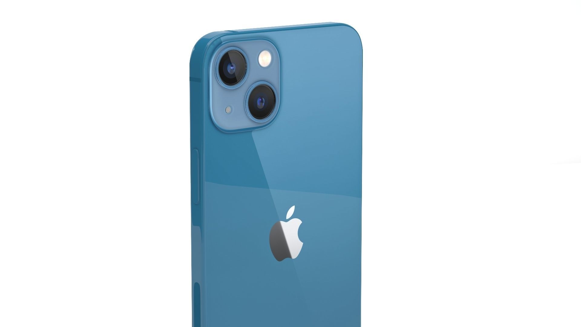 Apple iPhone 13 Blue 3D model_6