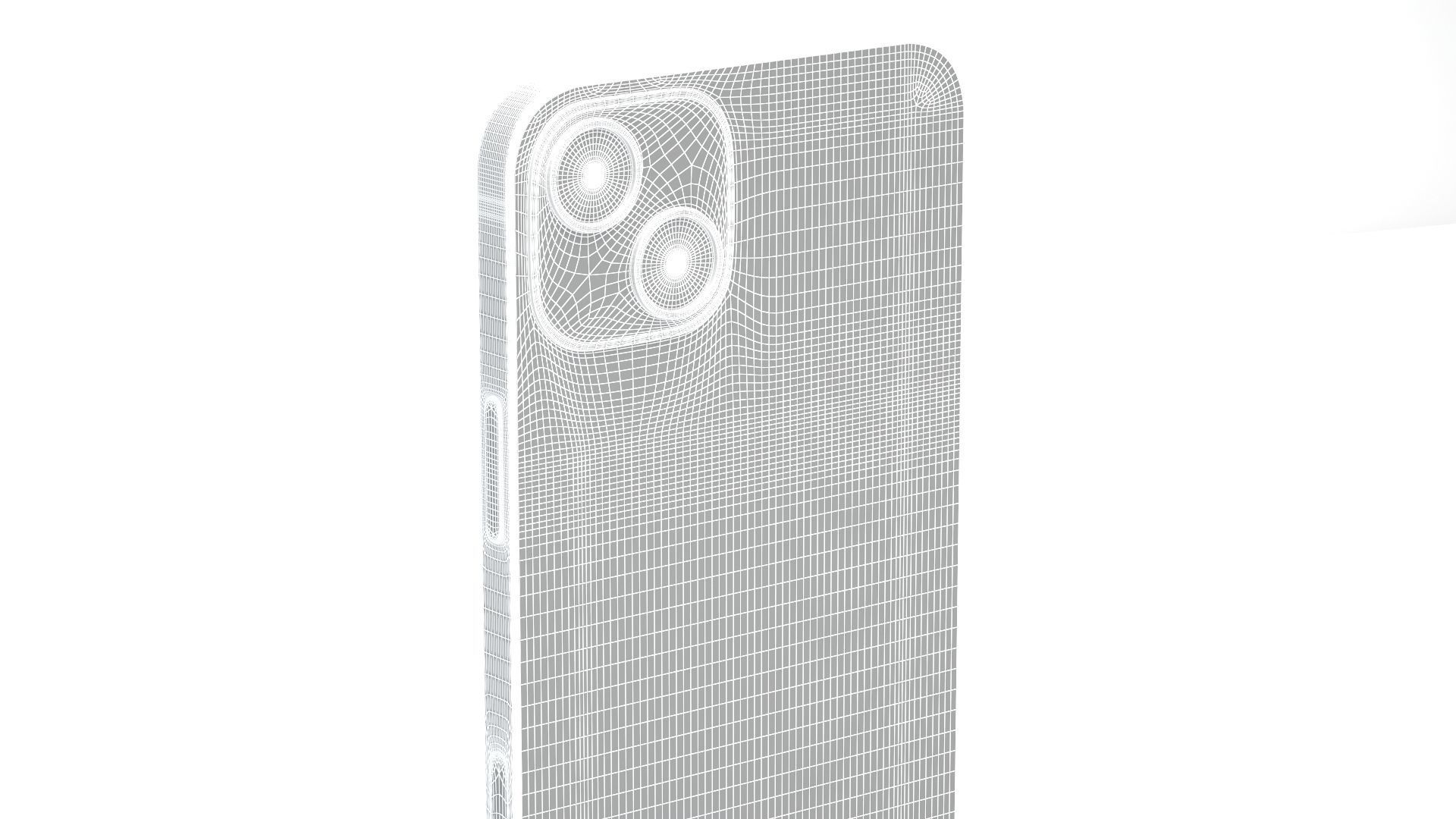 Apple iPhone 13 Blue 3D model_13