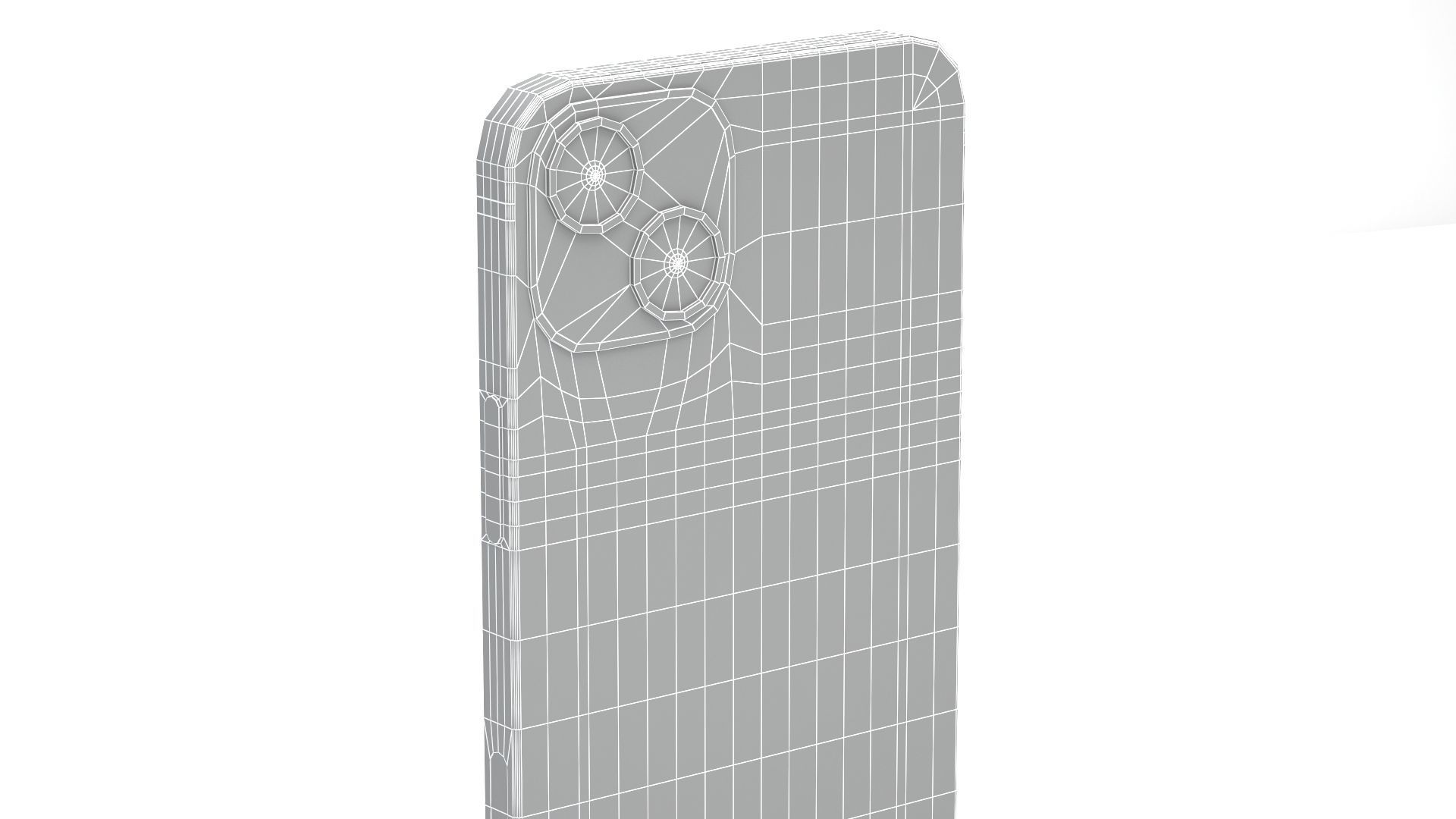 Apple iPhone 13 Blue 3D model_12