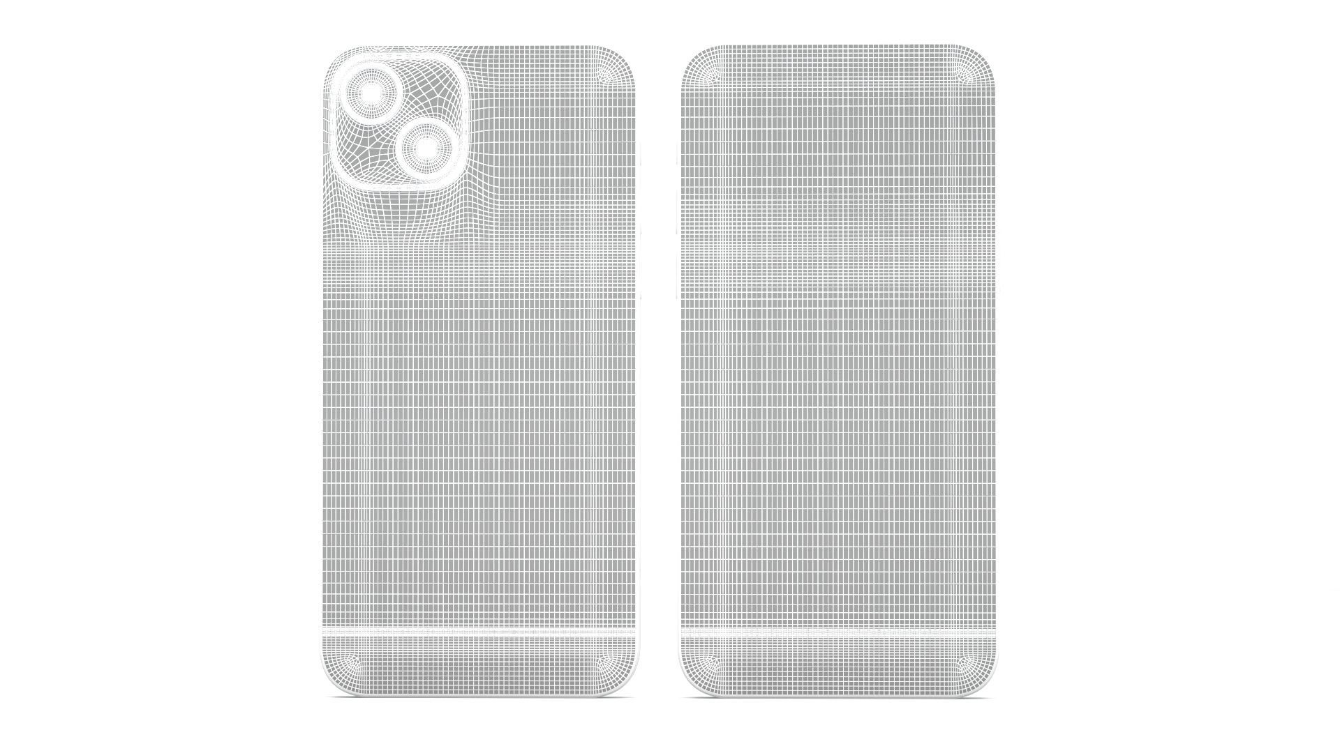 Apple iPhone 13 Blue 3D model_11