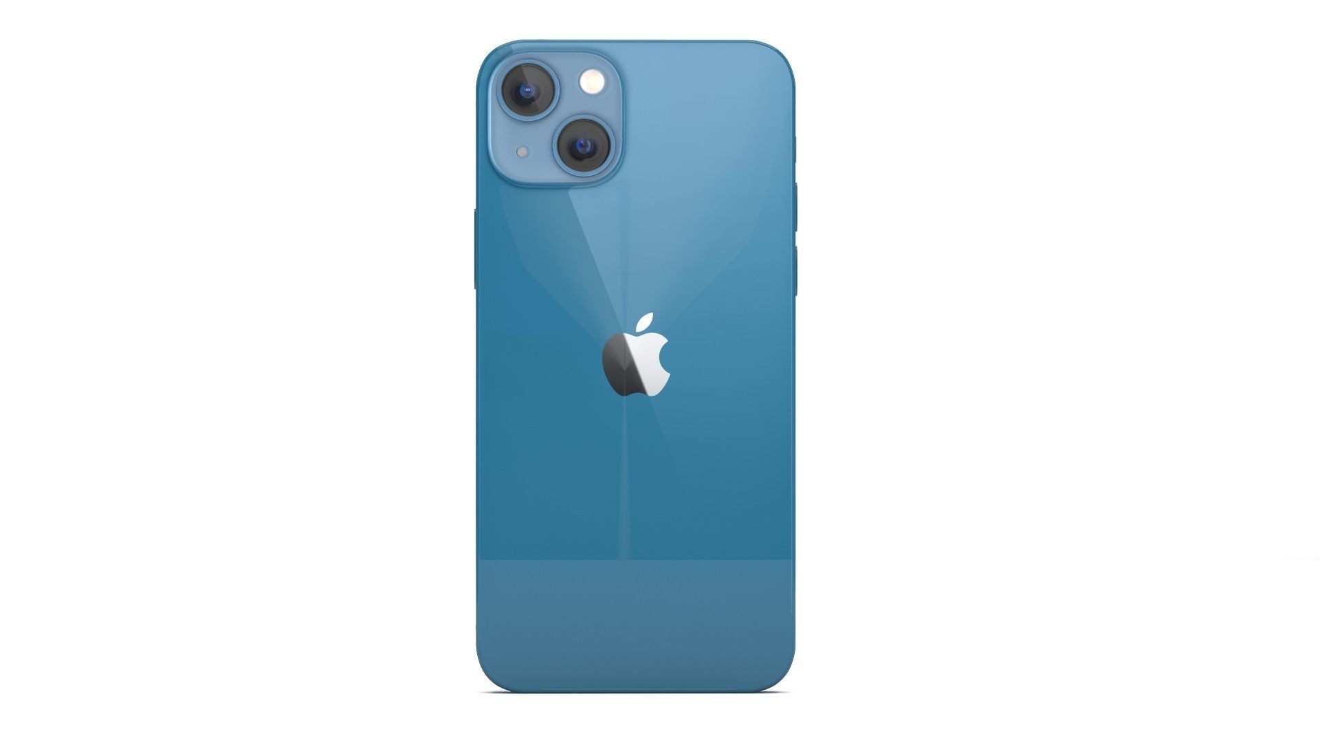 Apple iPhone 13 Blue 3D model_4