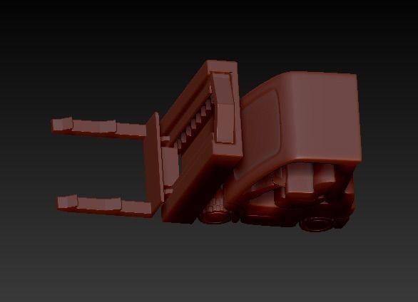 CARRETILLA ELEVADORA FUNCIONAL 3D print model_10