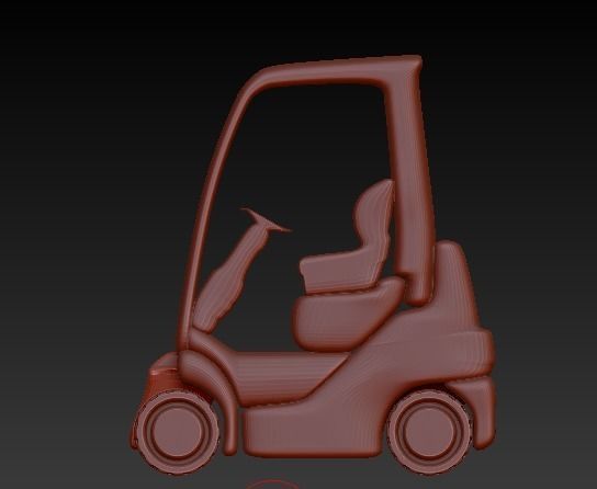 CARRETILLA ELEVADORA FUNCIONAL 3D print model_11