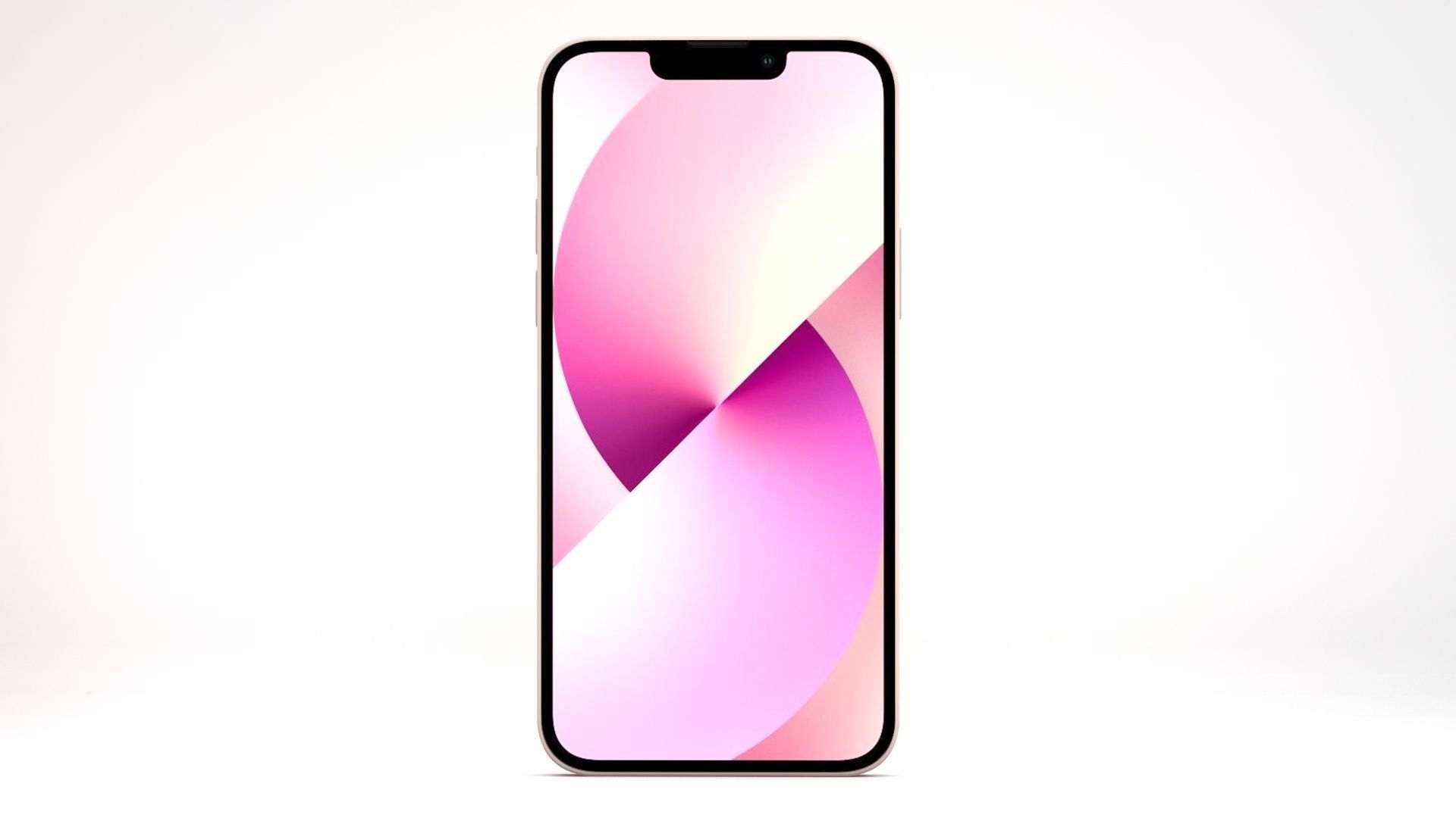 Apple iPhone 13 Pink 3D model_2