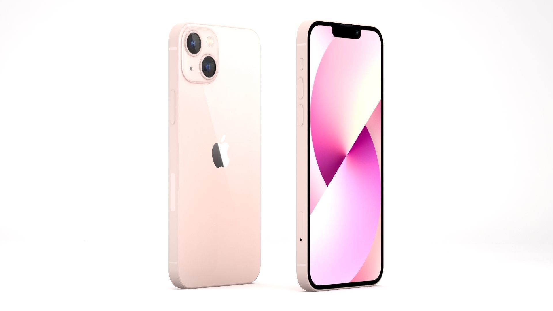 Apple iPhone 13 Pink 3D model_6