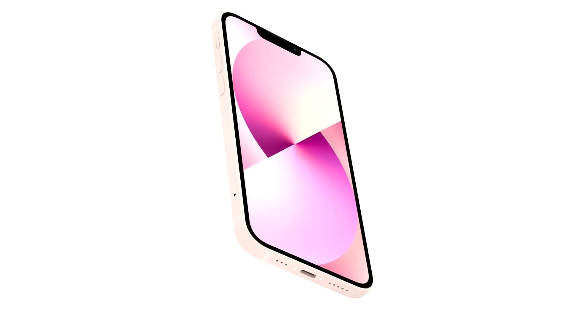 Apple iPhone 13 Pink 3D model_7
