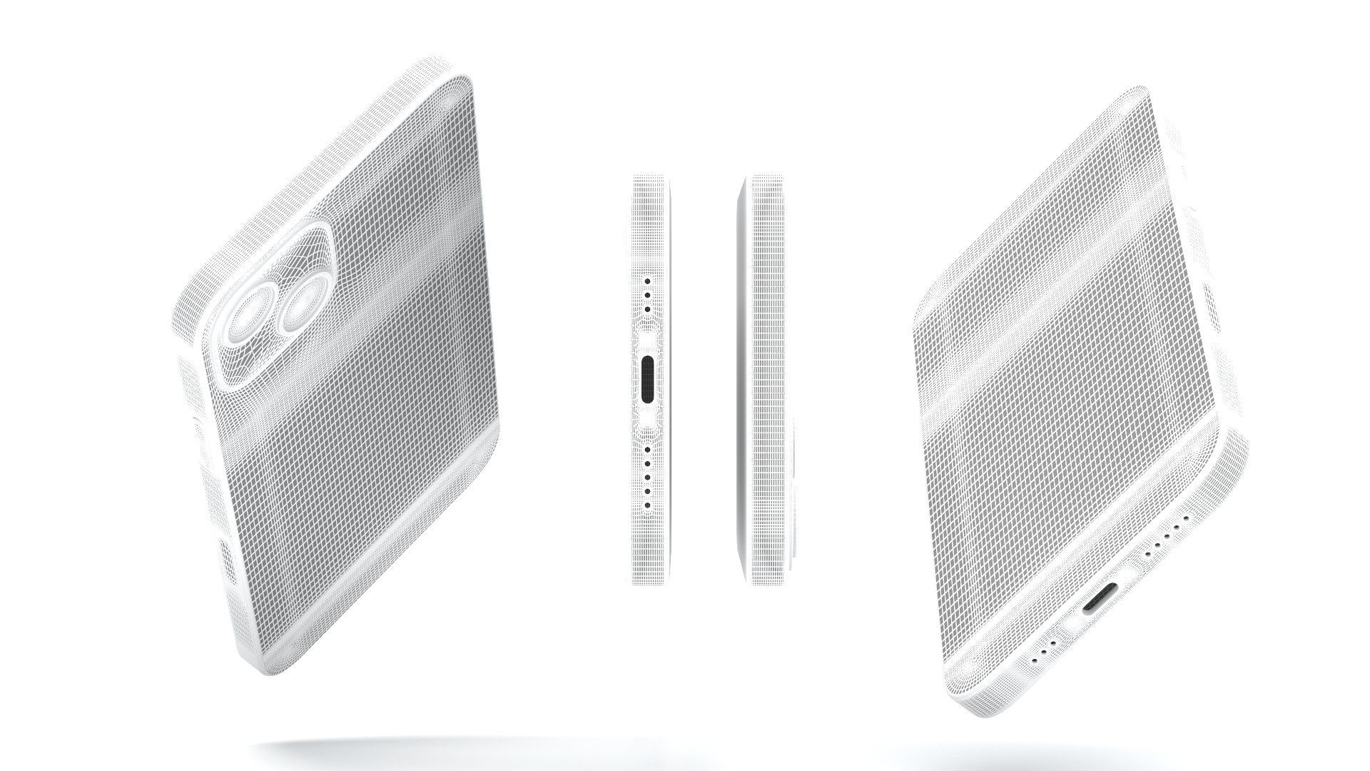 Apple iPhone 13 Pink 3D model_16