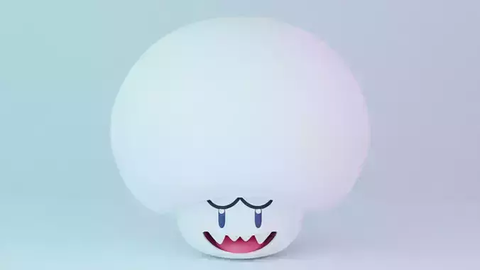 Boo Mushroom Mario