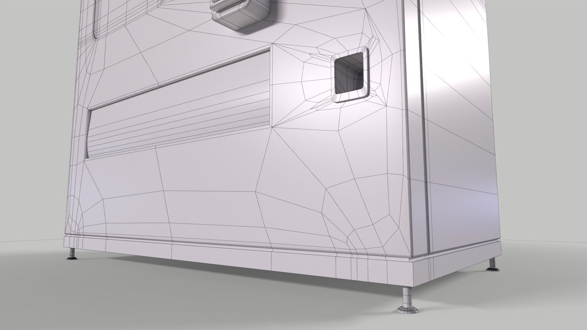 Vending Machine Low-poly 3D model_13