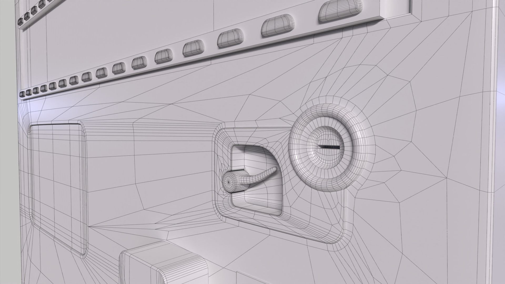 Vending Machine Low-poly 3D model_12