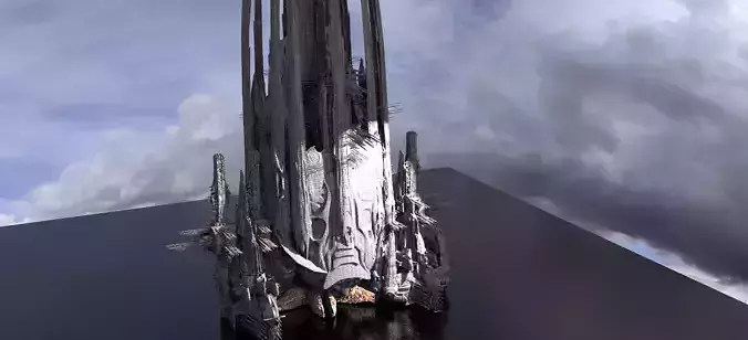 Sci Fi Wraith Satellite City MasterTower