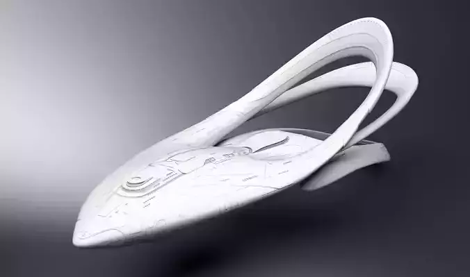 Orville Ship Scale model 3D print model
