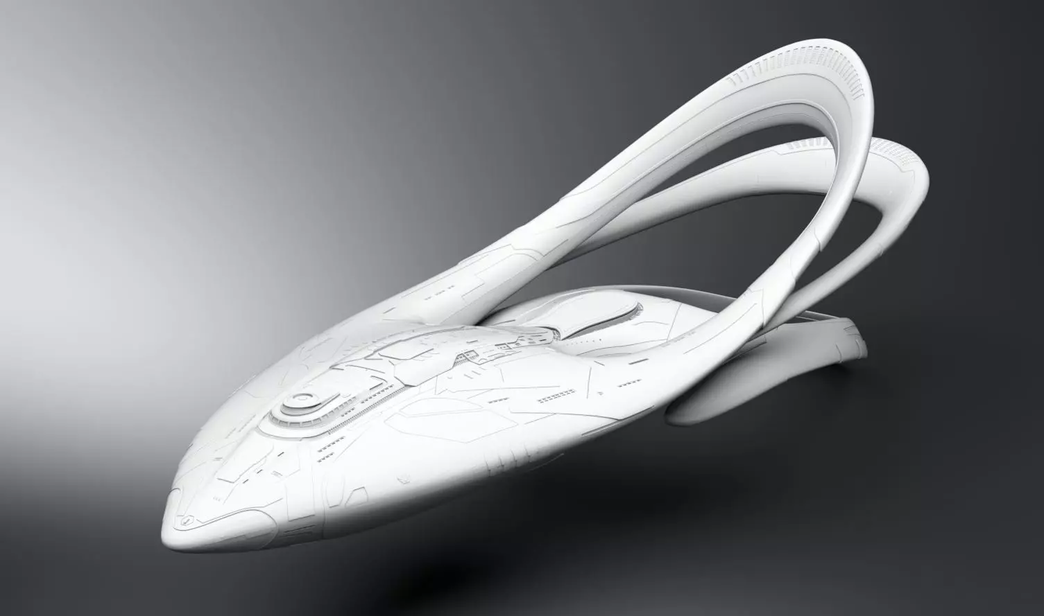 Orville Ship Scale model 3D print model_0