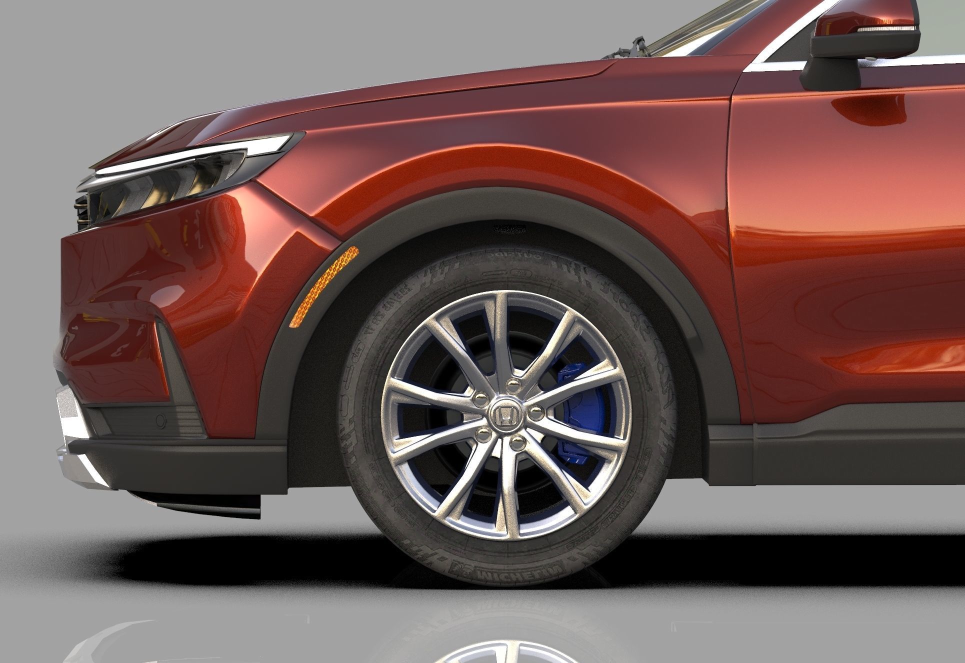 Honda CR-V 2023 HQ interior 3D model_23