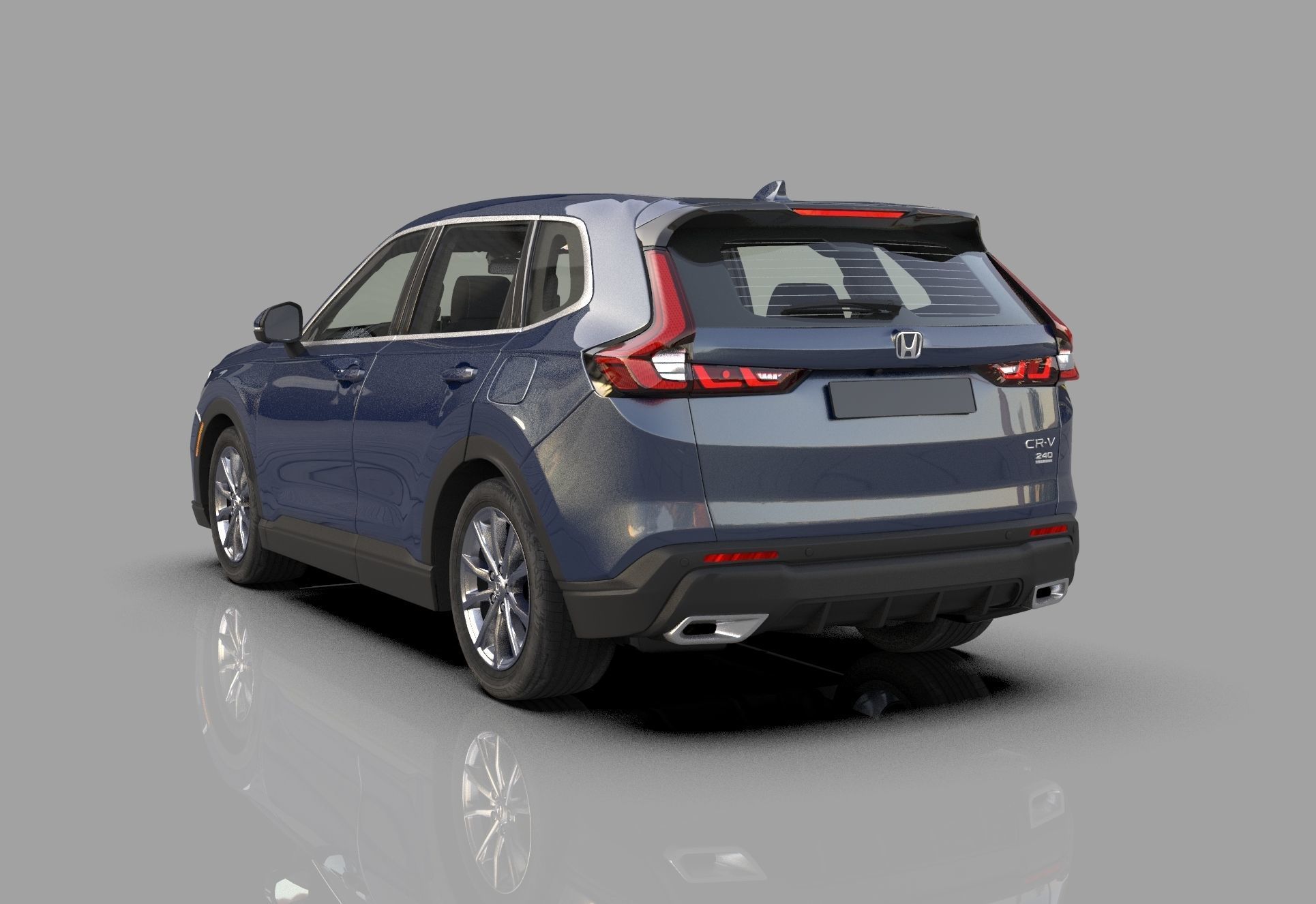 Honda CR-V 2023 HQ interior 3D model_3