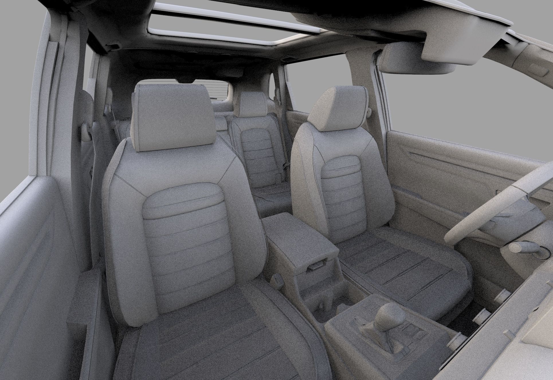 Honda CR-V 2023 HQ interior 3D model_43
