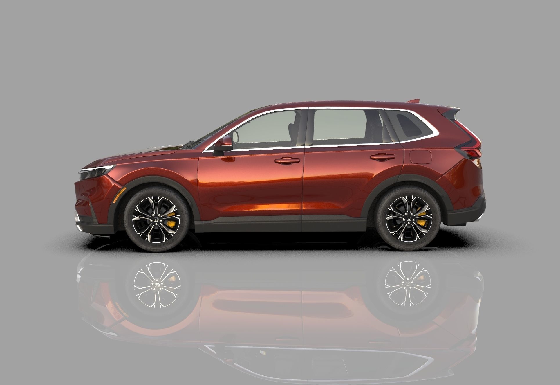 Honda CR-V 2023 HQ interior 3D model_14