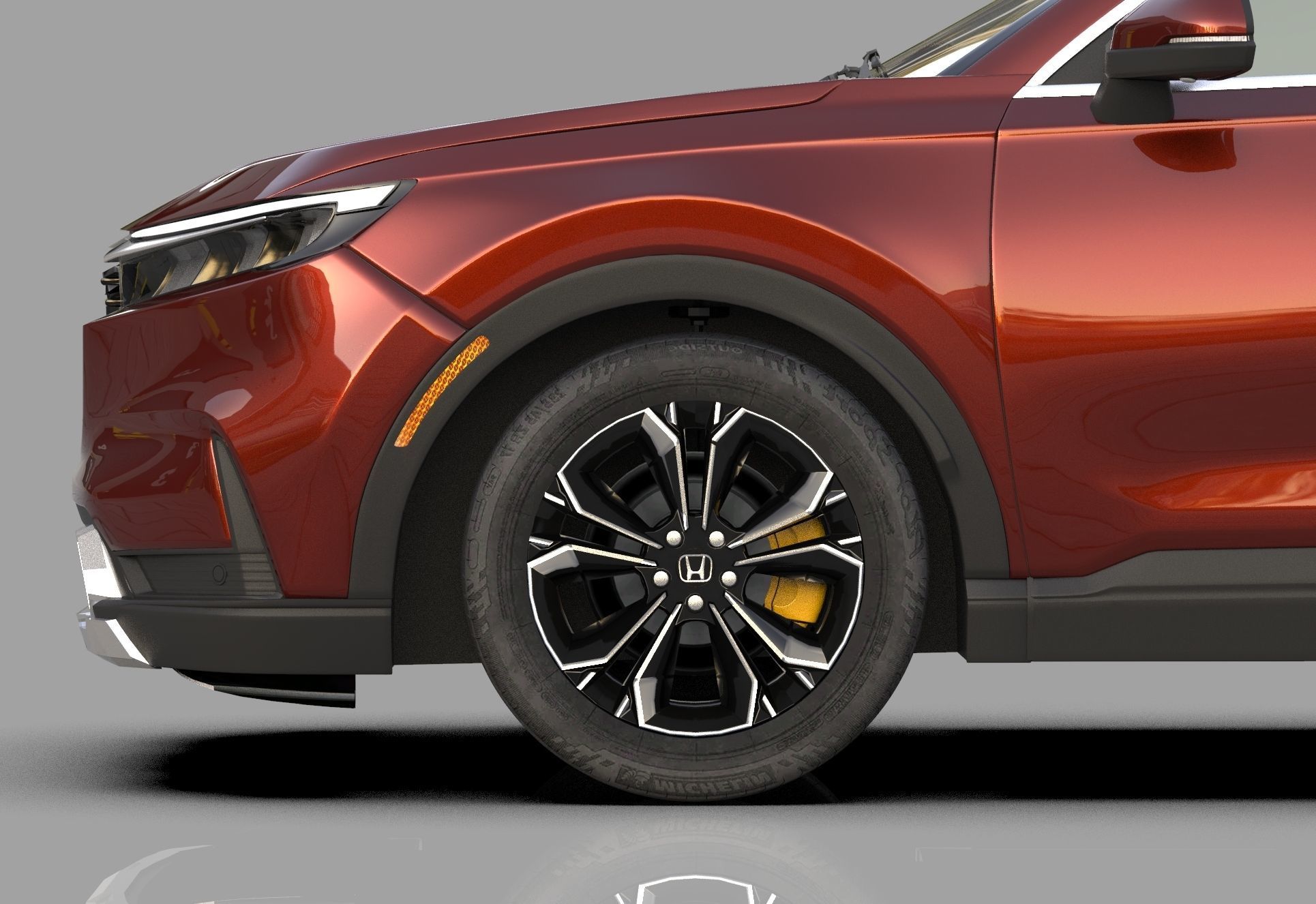 Honda CR-V 2023 HQ interior 3D model_22