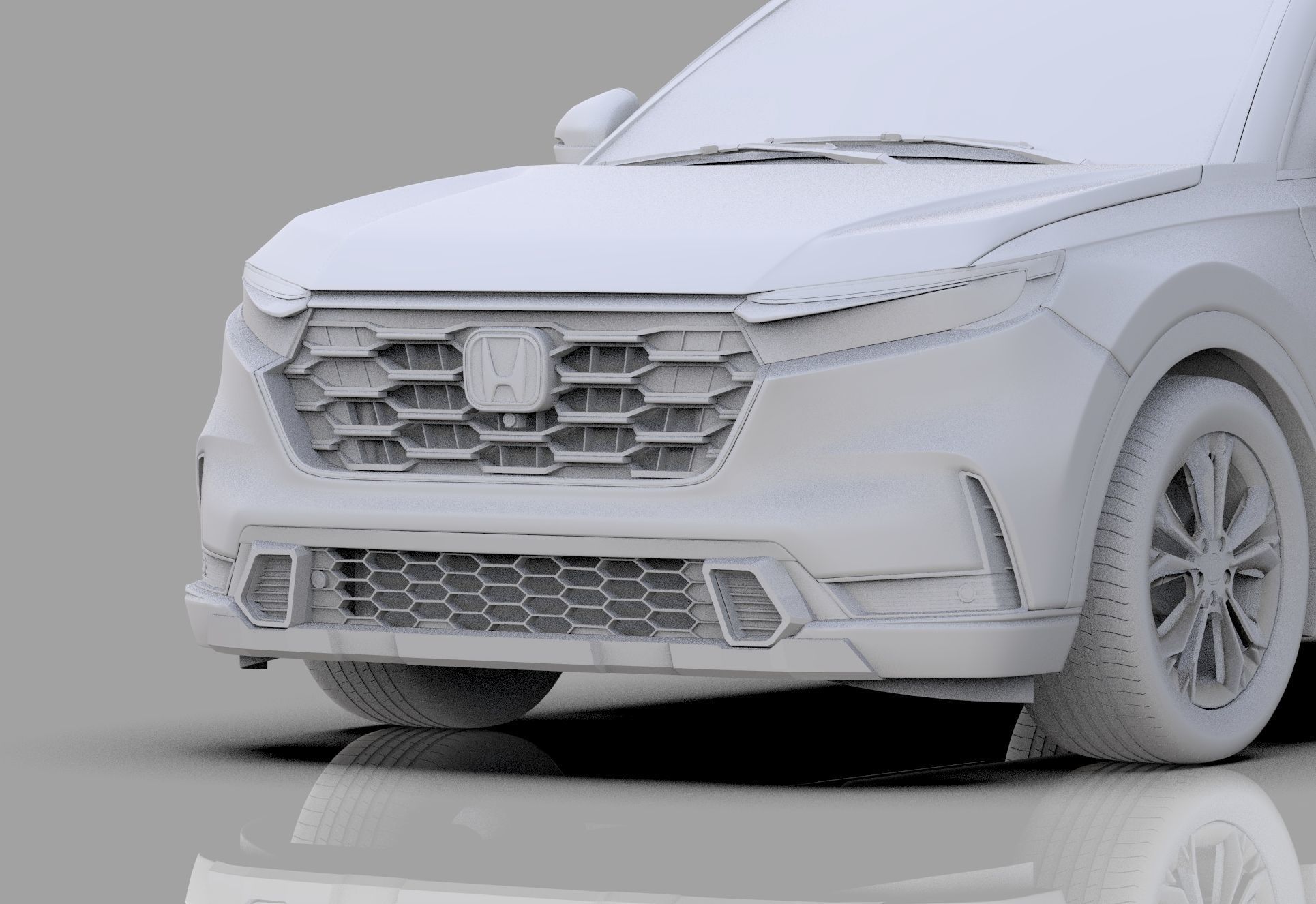 Honda CR-V 2023 HQ interior 3D model_38