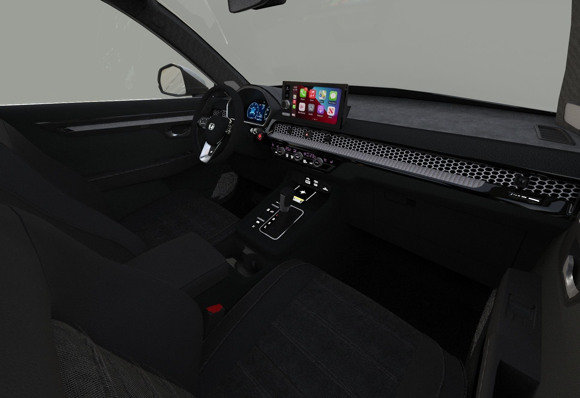 Honda CR-V 2023 HQ interior 3D model_28