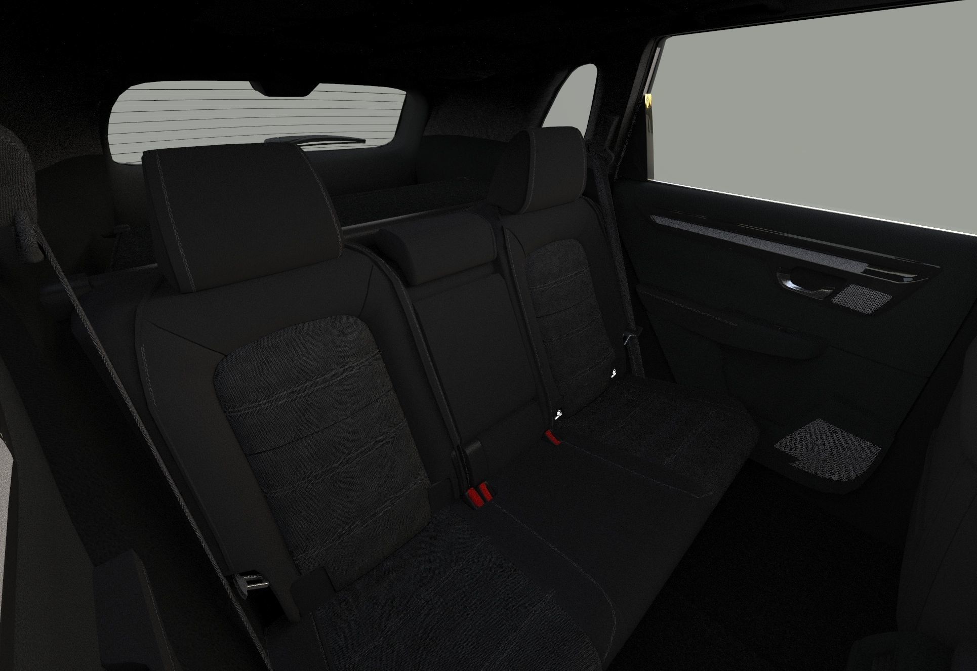 Honda CR-V 2023 HQ interior 3D model_30