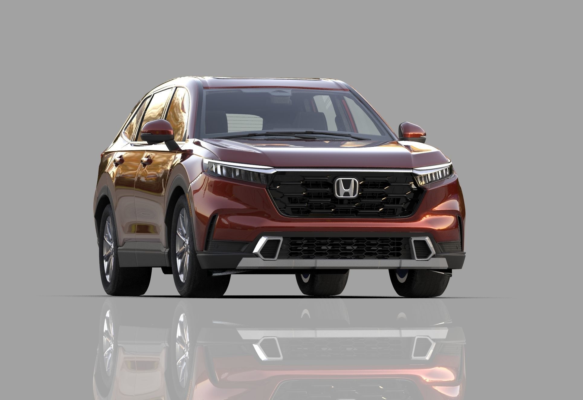 Honda CR-V 2023 HQ interior 3D model_20