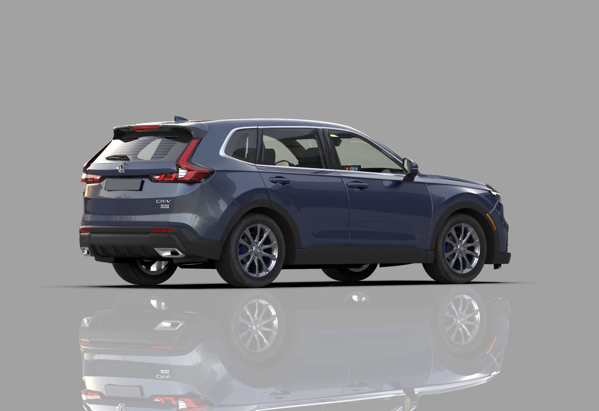 Honda CR-V 2023 HQ interior 3D model_9