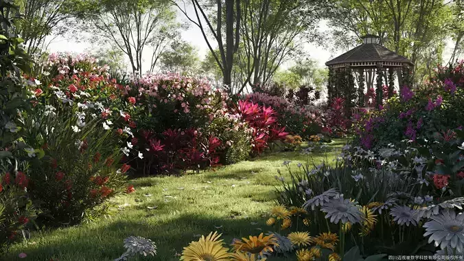 Maxtree Plant Models Vol 44 - Mesh