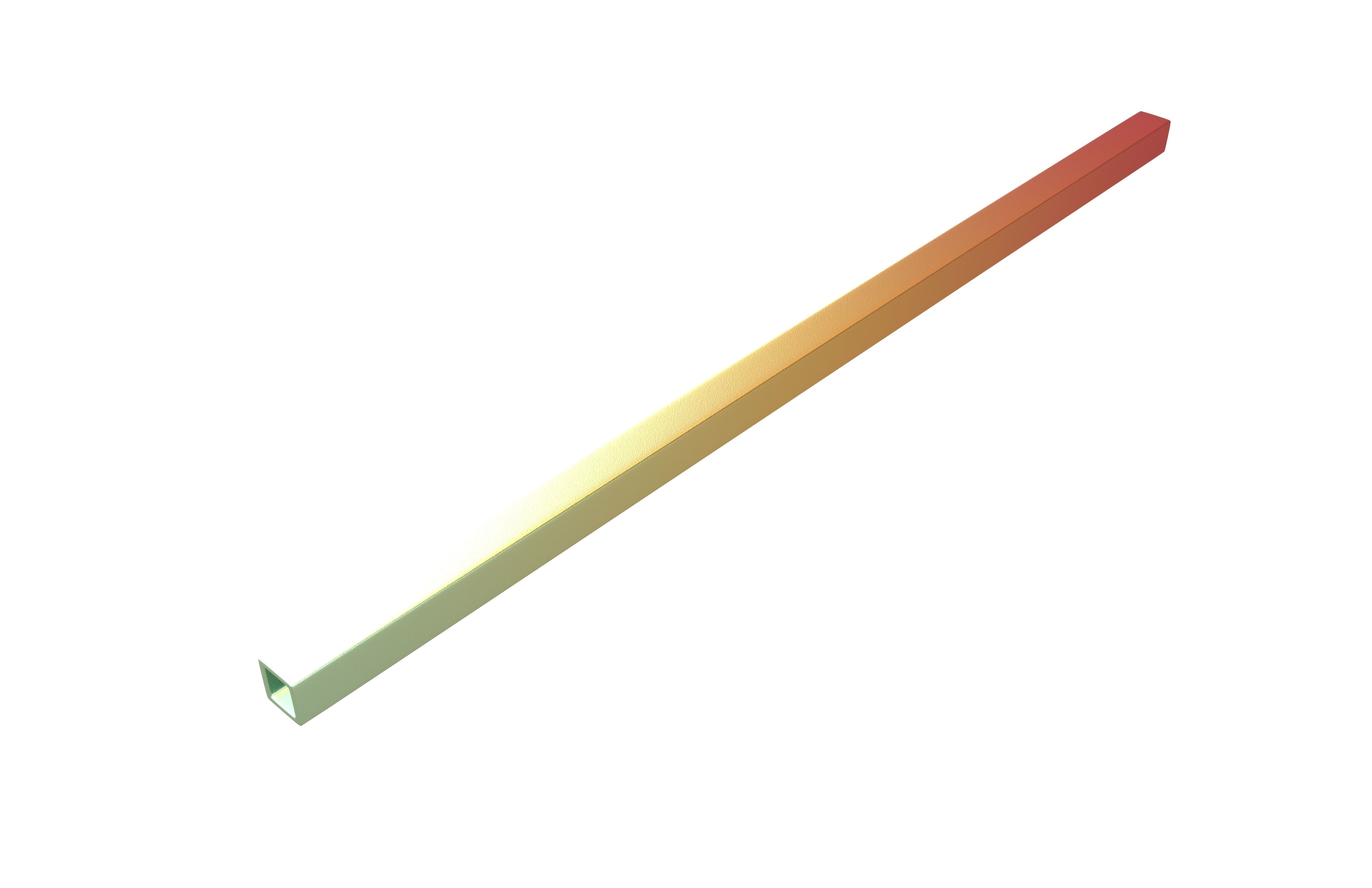 Square Straws v1 011 Low-poly 3D model_2