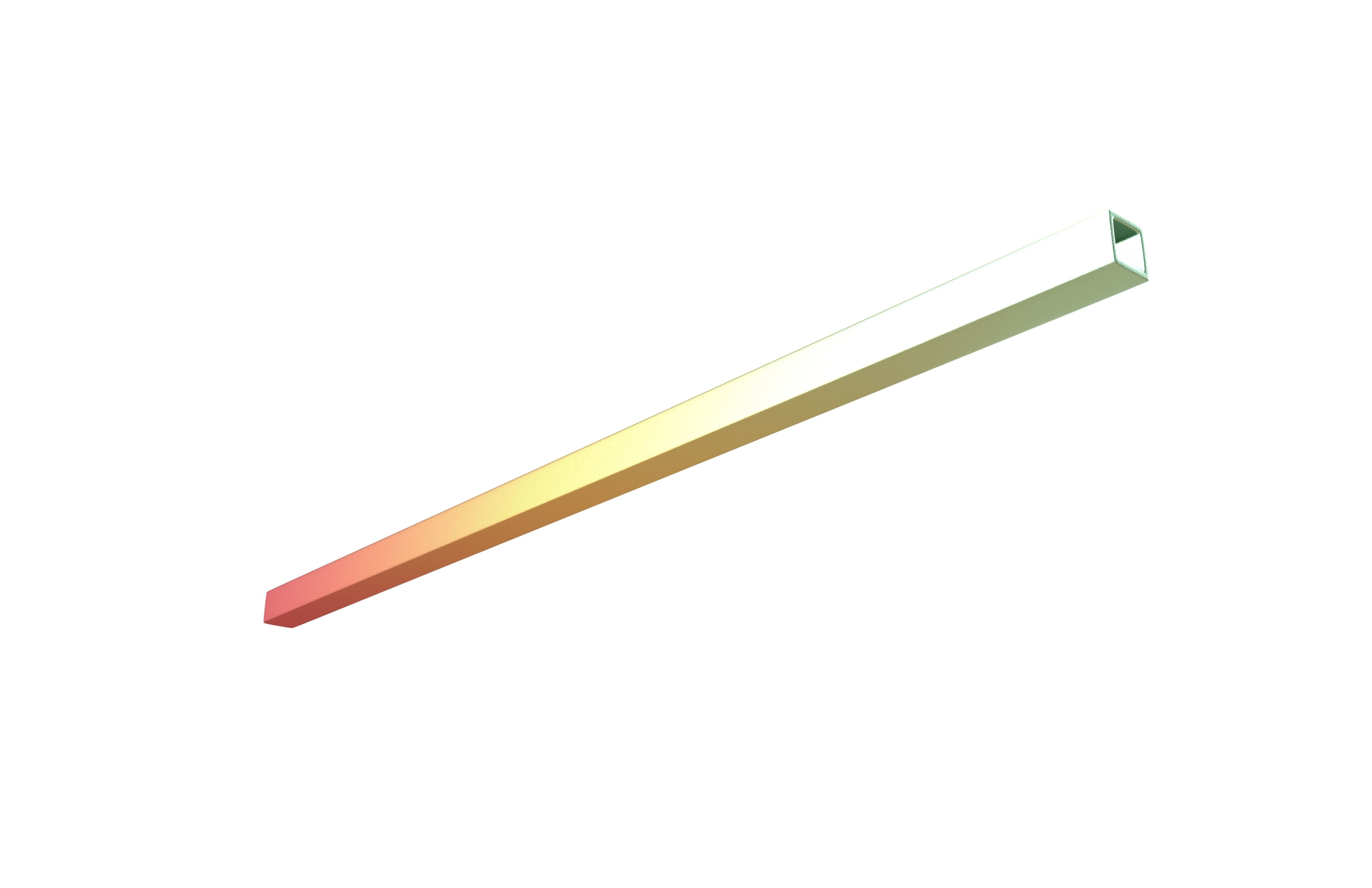 Square Straws v1 011 Low-poly 3D model_3