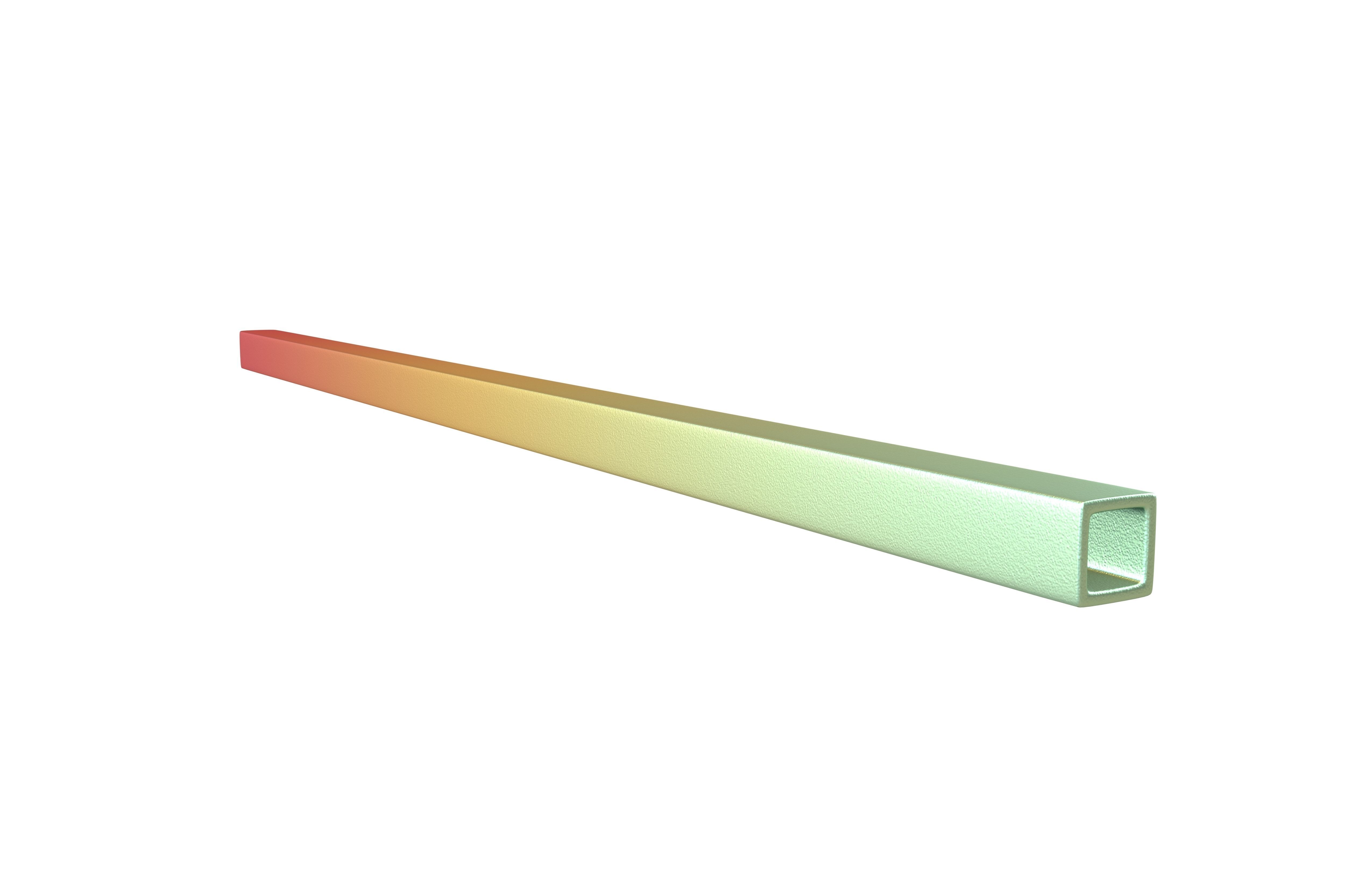 Square Straws v1 011 Low-poly 3D model_1