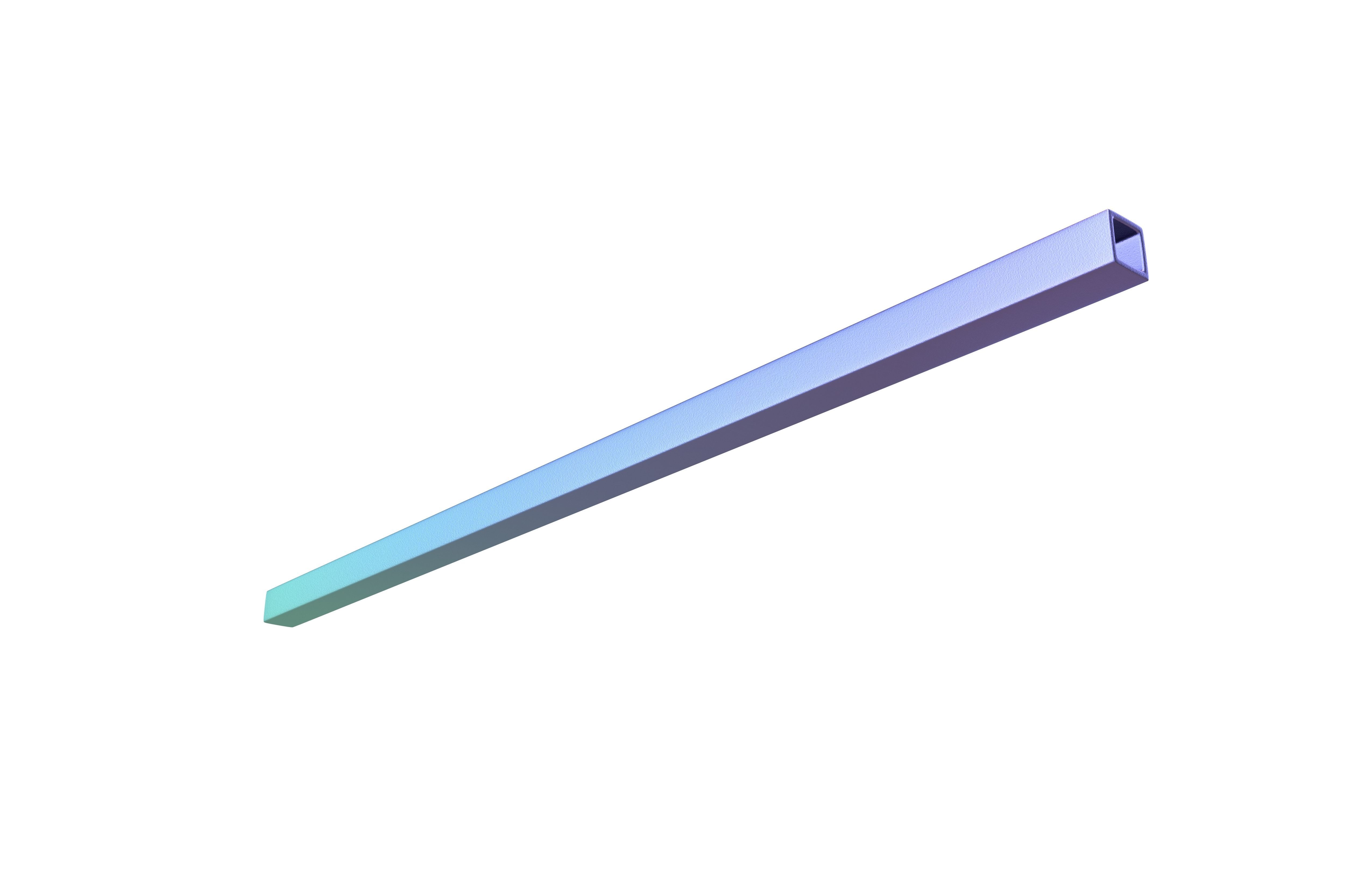 Square Straws v1 013 Low-poly 3D model_3