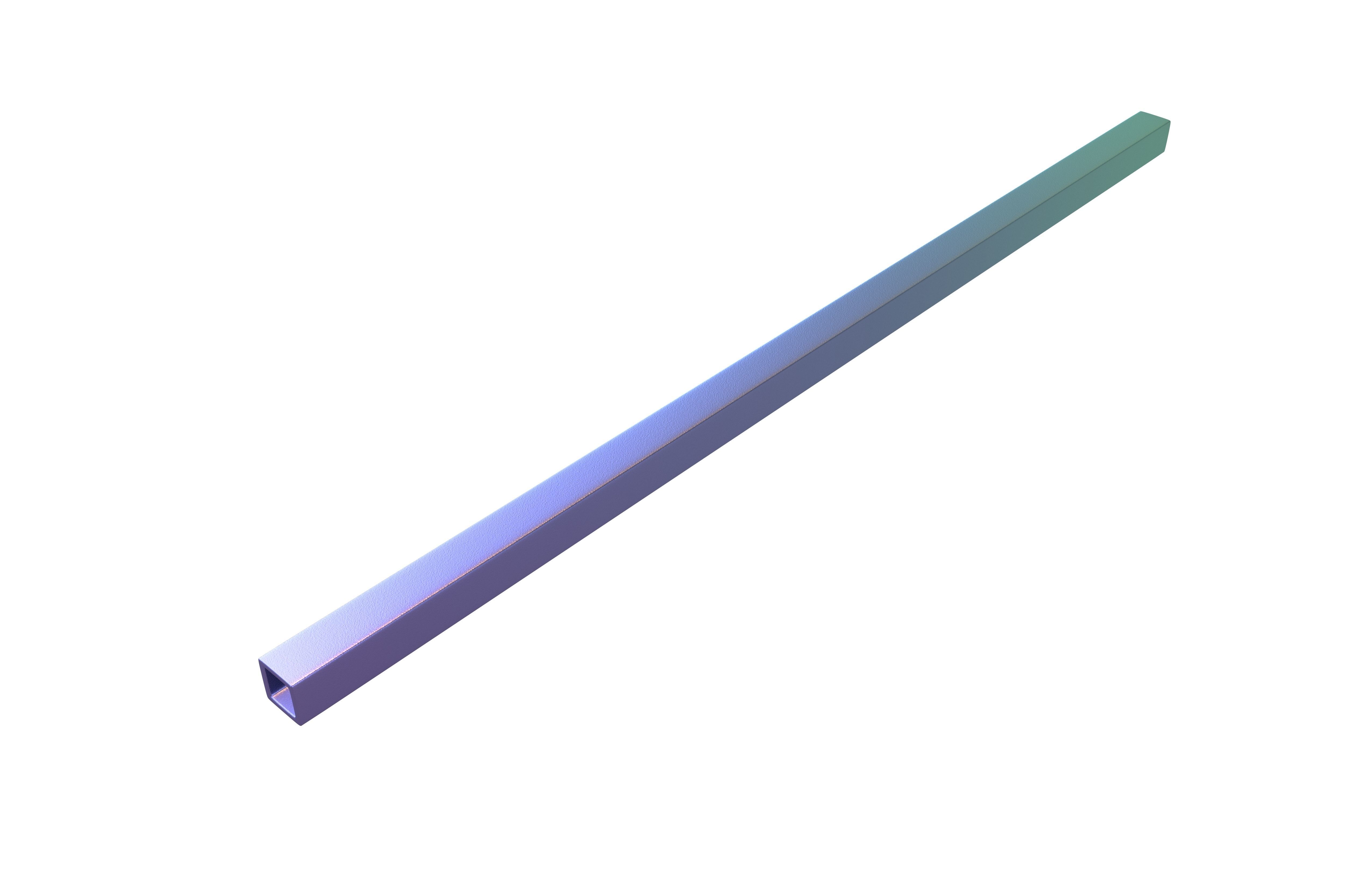 Square Straws v1 013 Low-poly 3D model_2