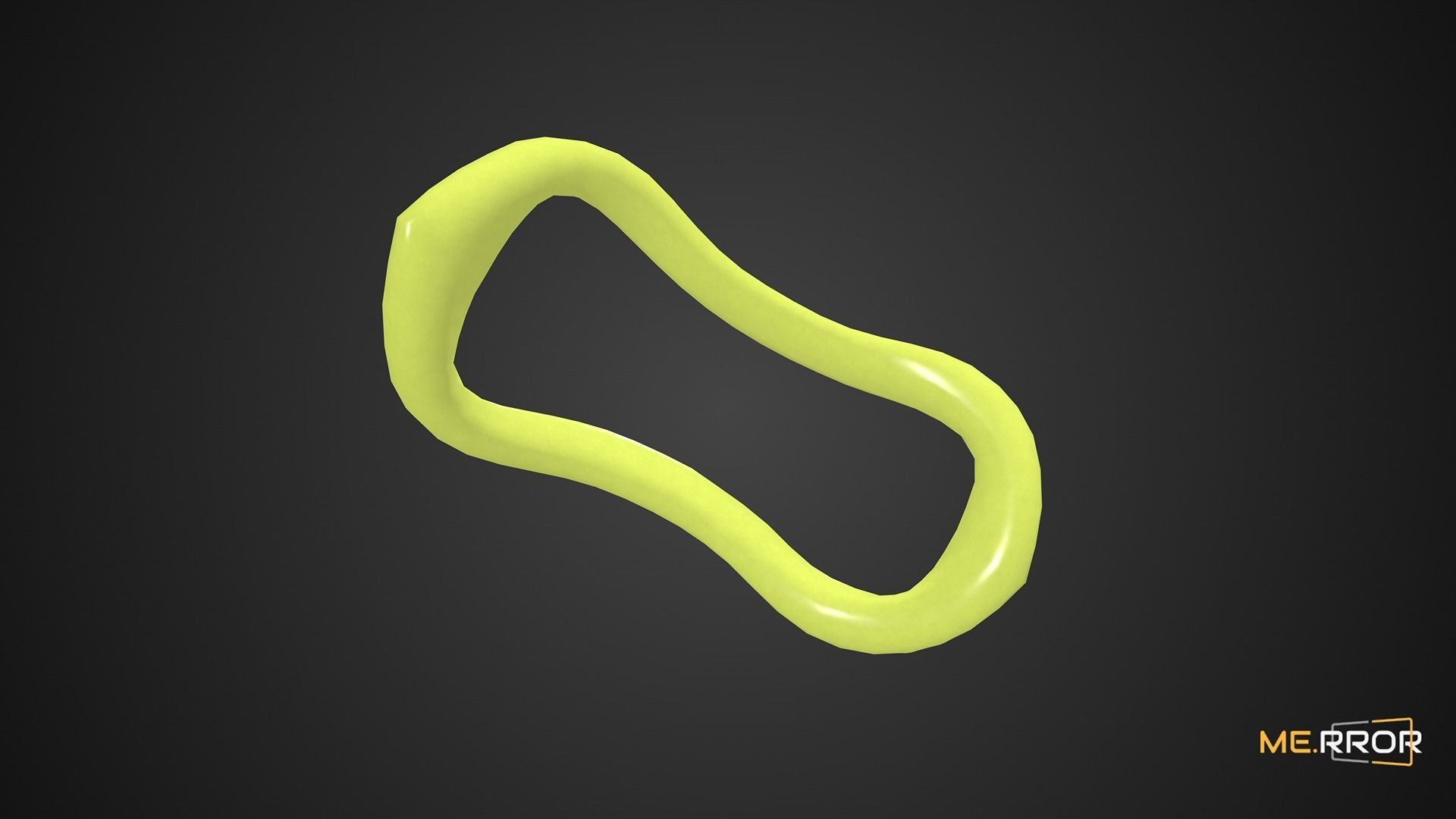 Game Ready Yoga Ring Low-poly 3D model_8