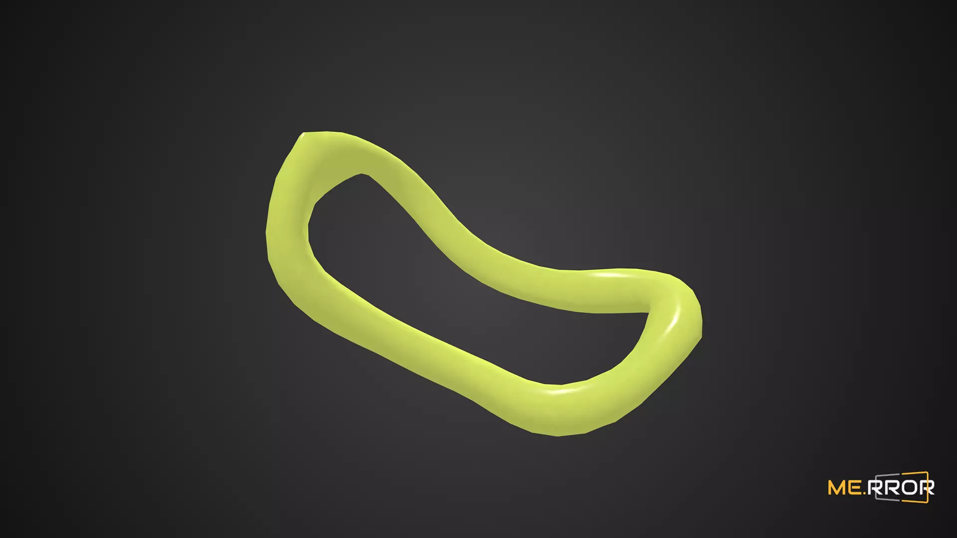 Game Ready Yoga Ring Low-poly 3D model_0