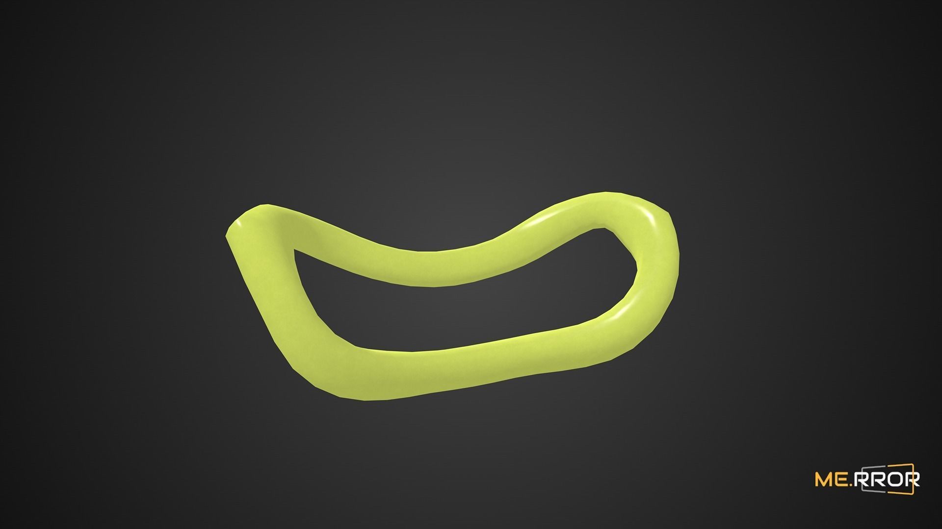 Game Ready Yoga Ring Low-poly 3D model_4