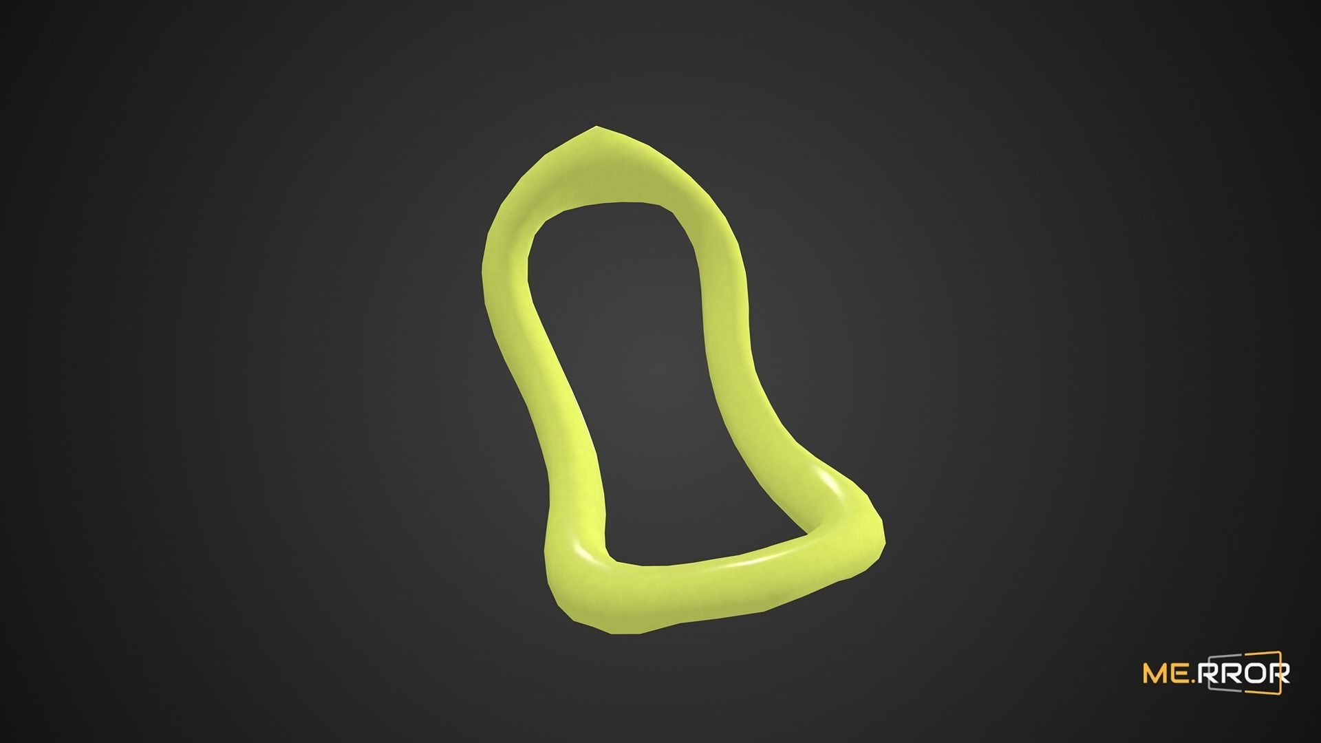 Game Ready Yoga Ring Low-poly 3D model_5
