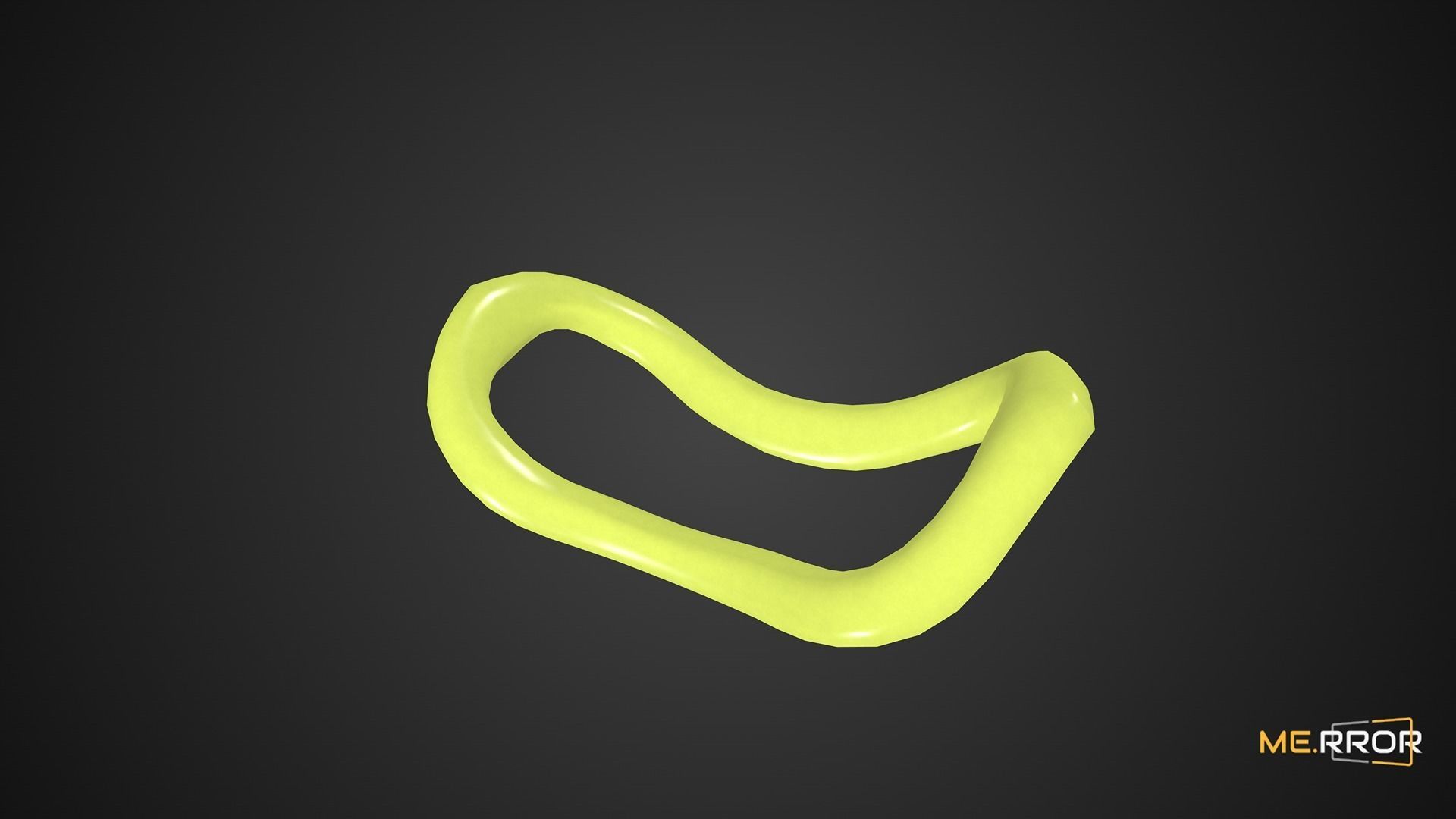 Game Ready Yoga Ring Low-poly 3D model_2