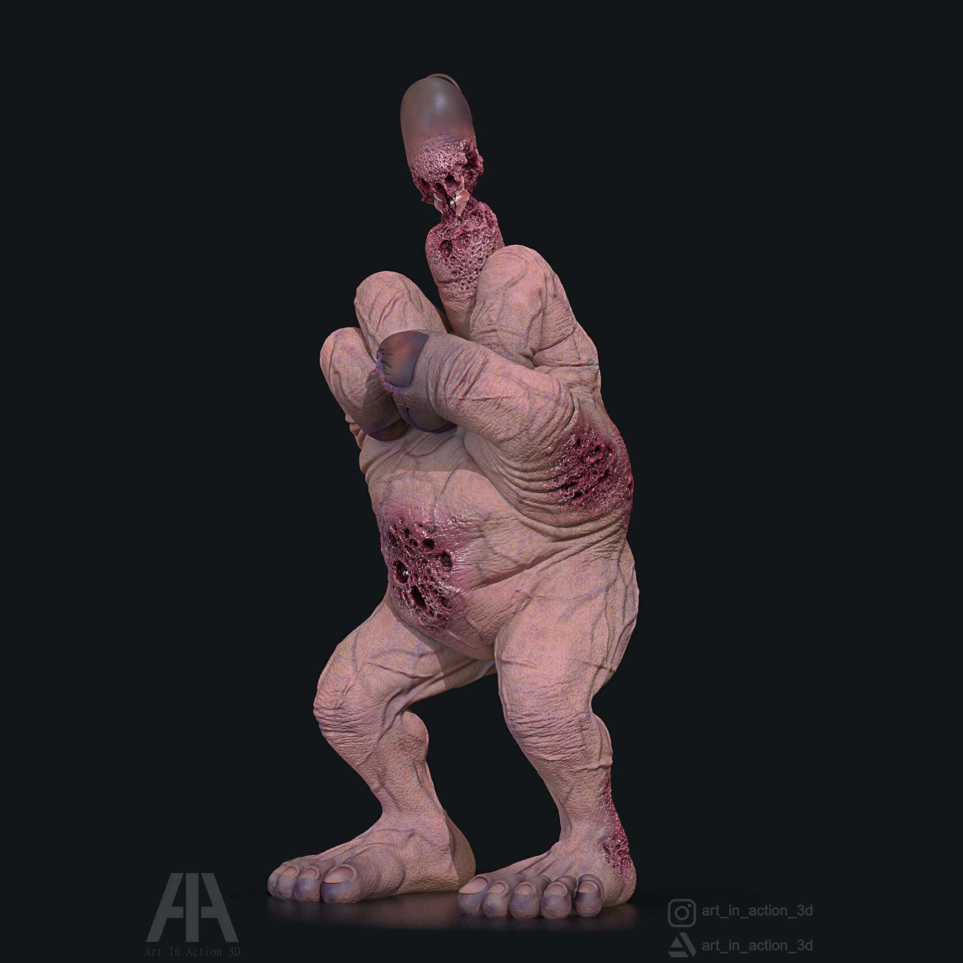MR FINGER - MIDDLE FINGER 3D print model_6