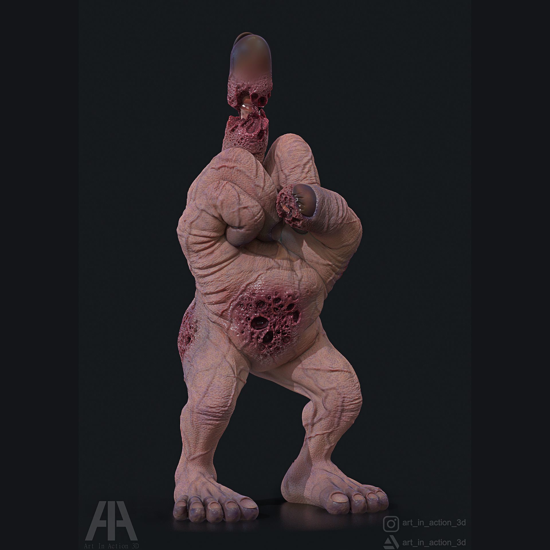 MR FINGER - MIDDLE FINGER 3D print model_9